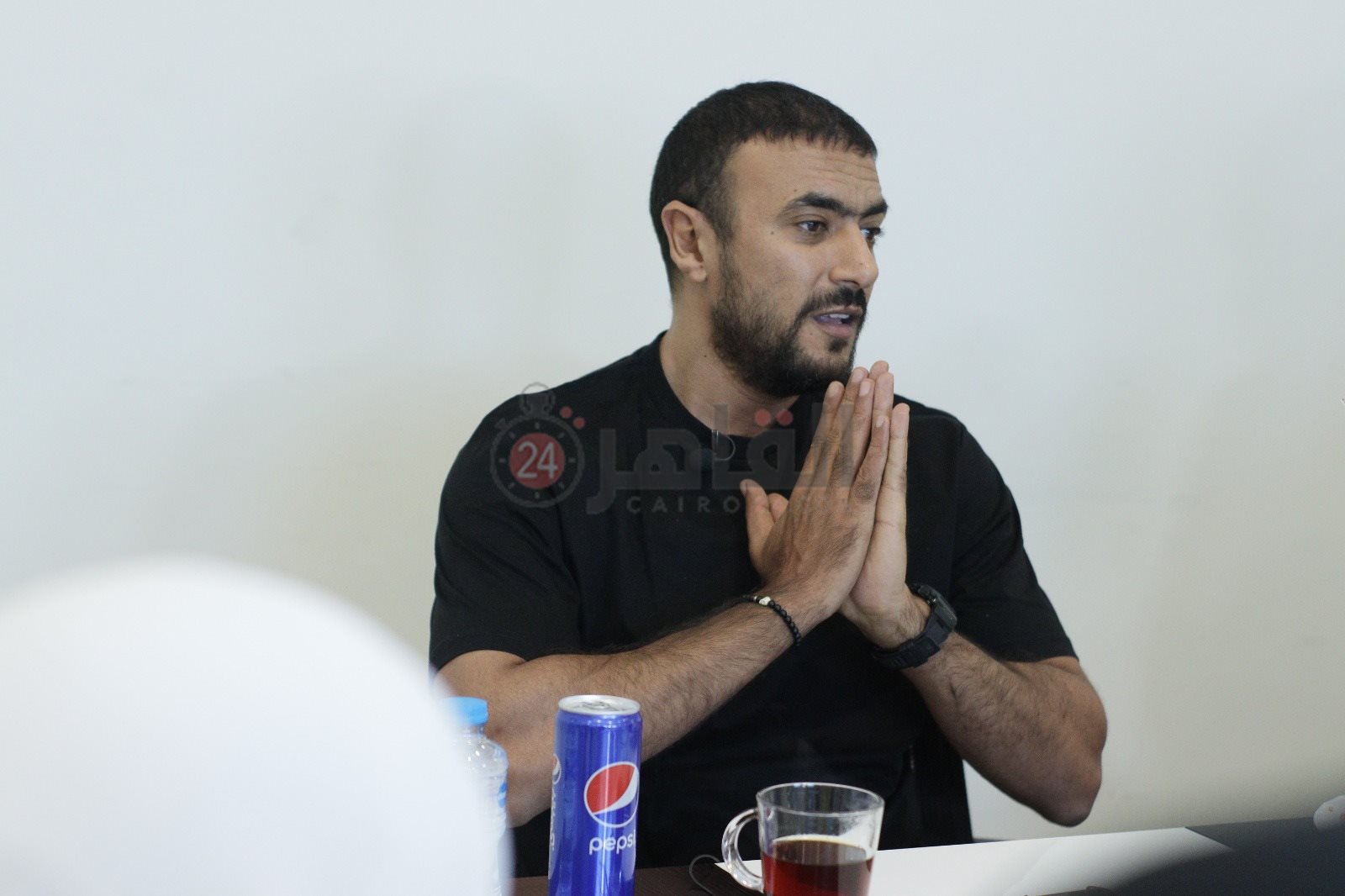 أحمد العوضي في ضيافة القاهرة 24 بعد نجاح مسلسله ضرب نار بـ رمضان 2023 (15)