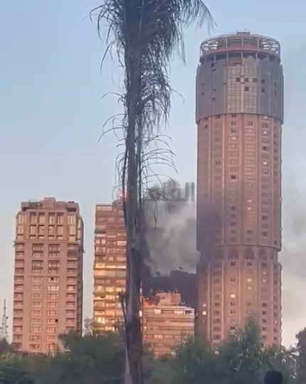 حريق بجوار مبنى سيفتيل