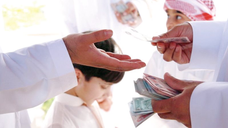 أصل العيدية