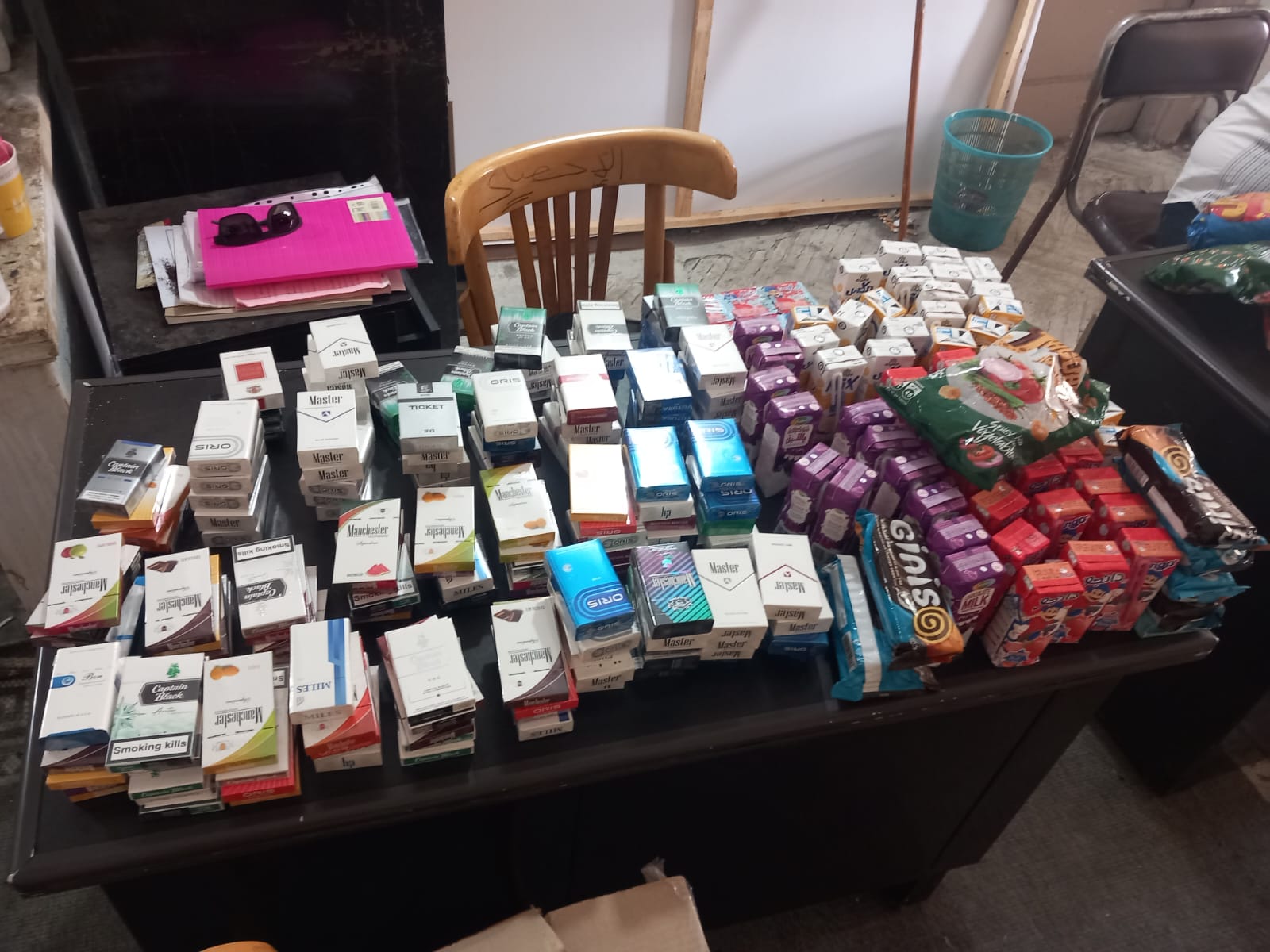 ضبط عصائر