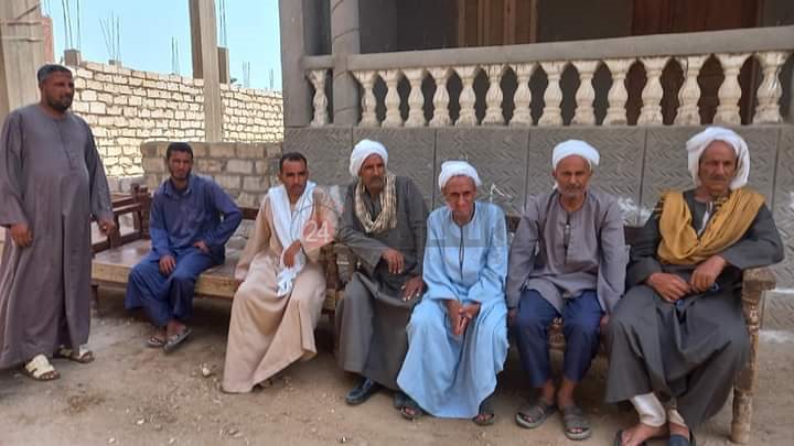 عزاء ضحايا إعصار ليبيا بعرب التتالية بأسيوط