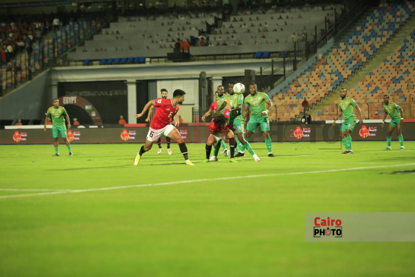مباراة مصر وجيبوتي في تصفيات كأس العالم&nbsp;