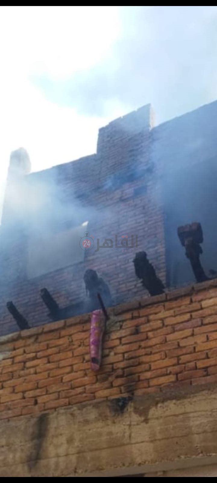 حريق حلوان
