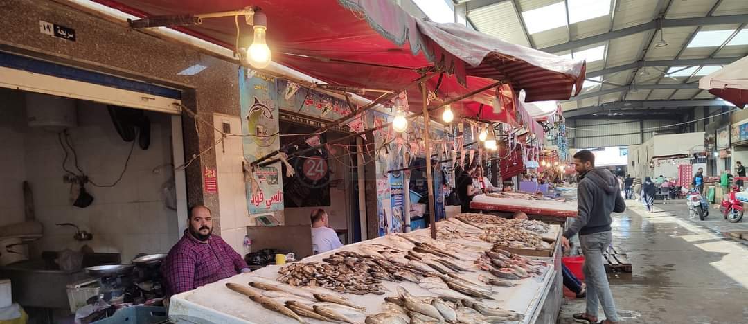 سوق الأسماك ببورسعيد 