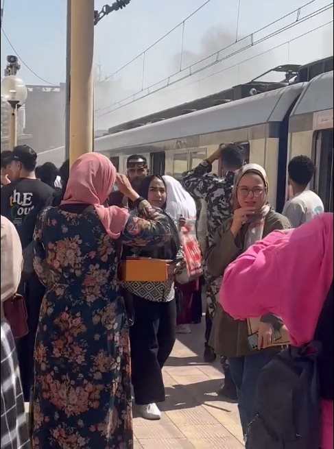 حريق المترو