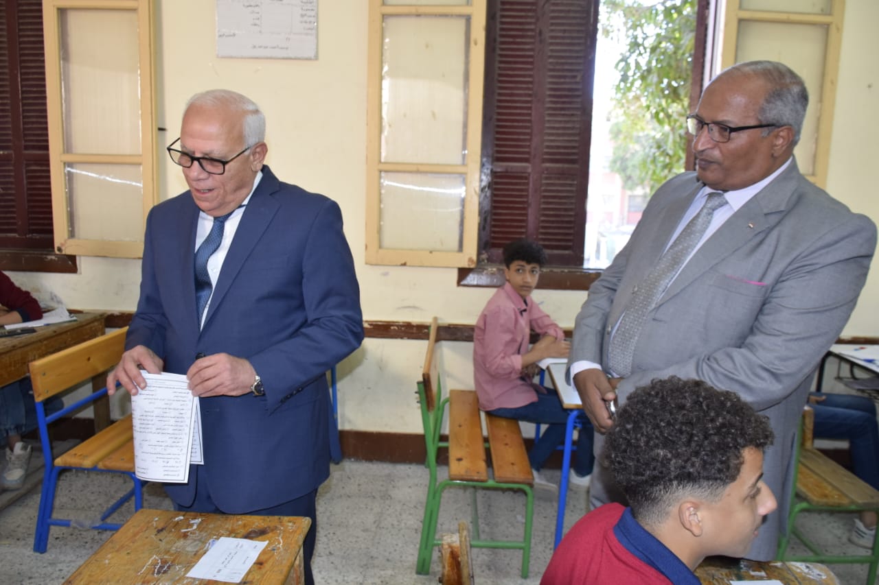 امتحانات الشهادة الإعدادية ببورسعيد