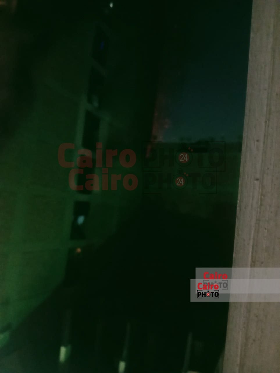 جانب من حريق شقة سكنية بفيصل (2)