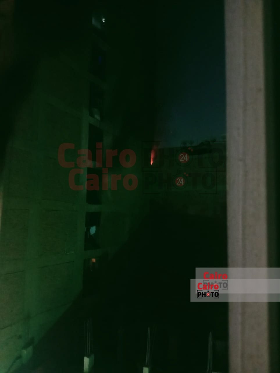 جانب من حريق شقة سكنية بفيصل (4)