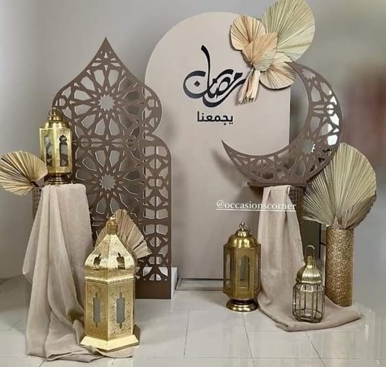 أحدث ديكورات رمضان