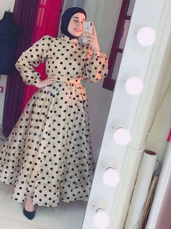 فساتين بنات كبار محجبات