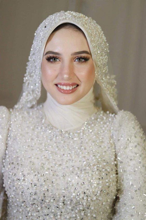 فساتين محجبات للأفراح
