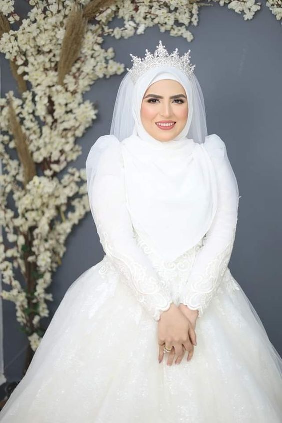 فساتين محجبات للأفراح