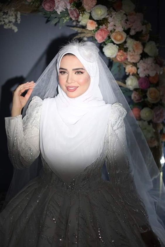 فساتين محجبات للأفراح