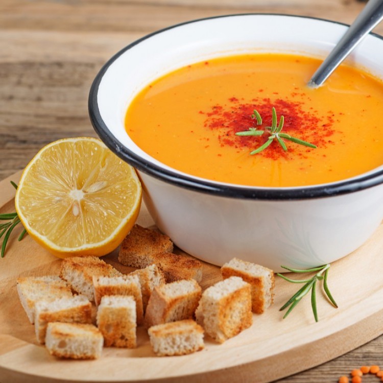 طريقة عمل شوربة العدس التركية