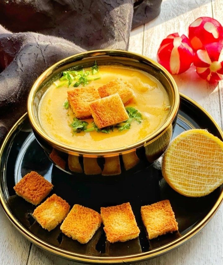 طريقة عمل شوربة العدس الفلسطينية