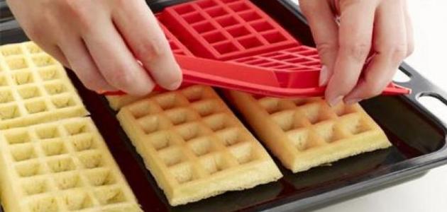 طريقة عمل الوافل&nbsp;بدون ماكينة