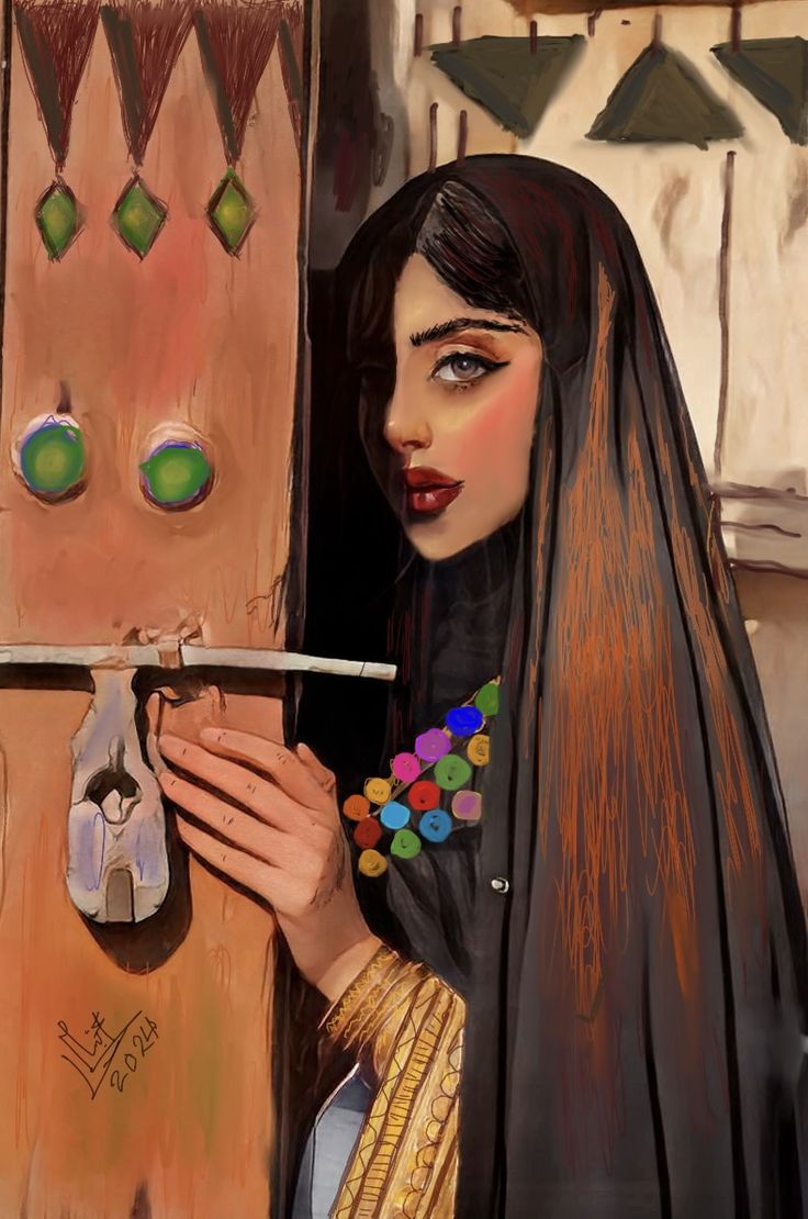 رسومات شعبية قديمة