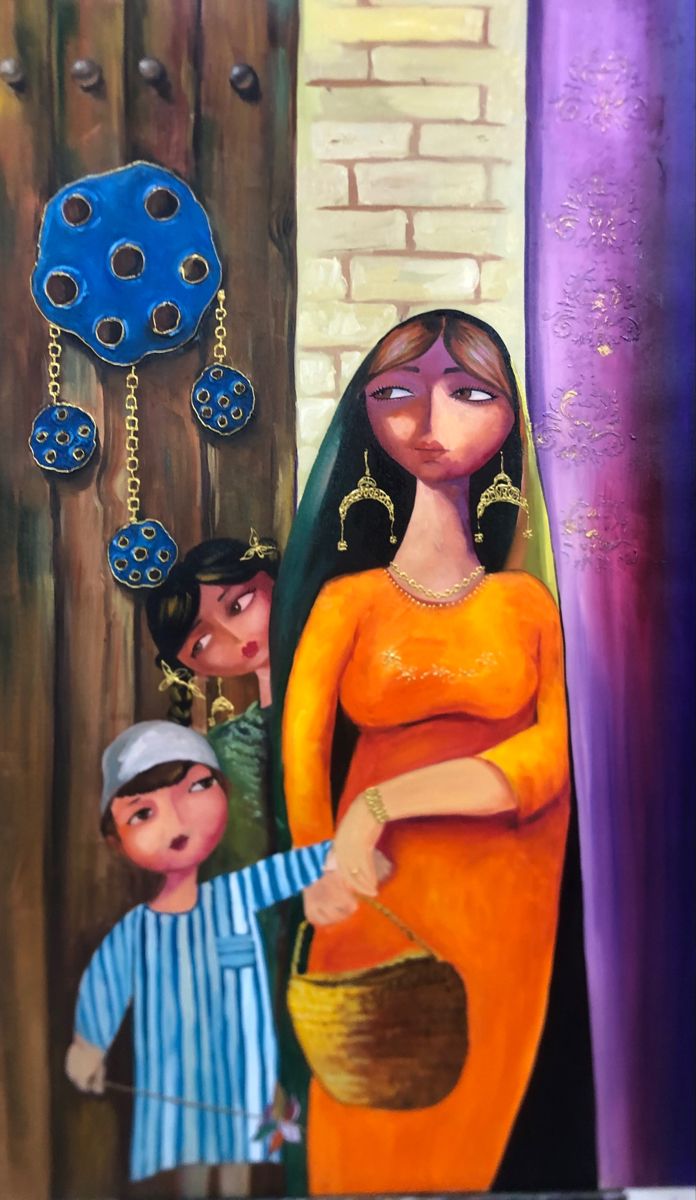رسومات شعبية قديمة