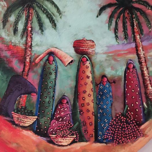 رسم الفن الشعبي المصري