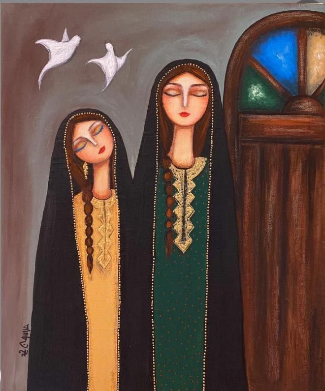 رسم الفن الشعبي المصري