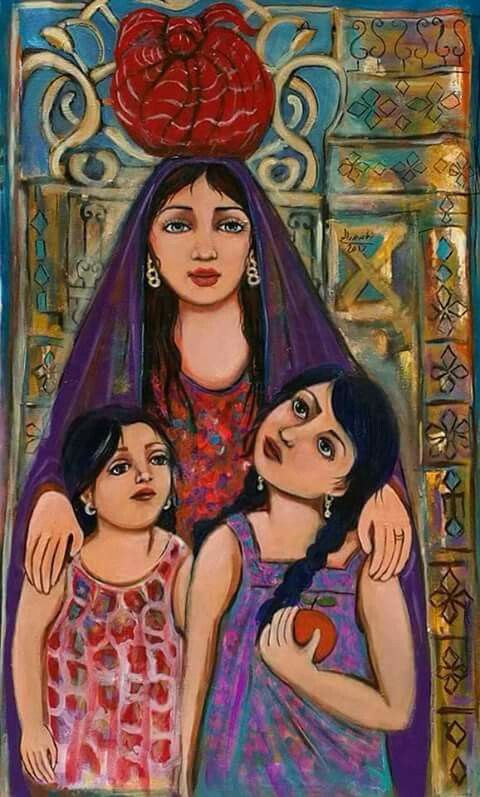 رسم الفن الشعبي المصري