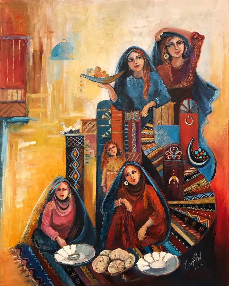 رسم الفن الشعبي المصري