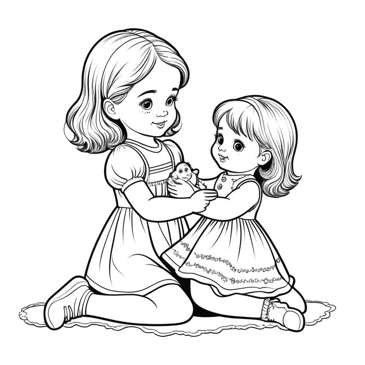 رسومات أطفال سهلة ملونة