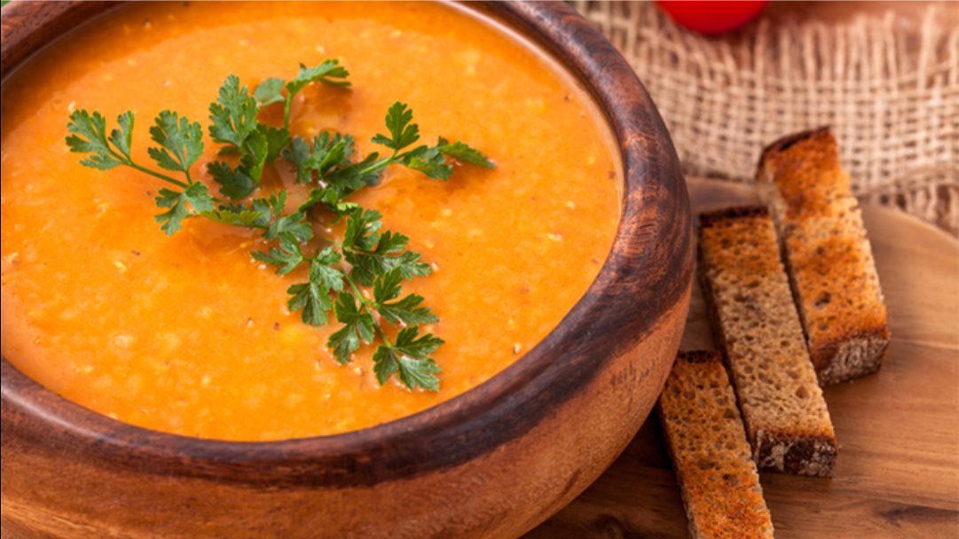 &nbsp;شوربة العدس