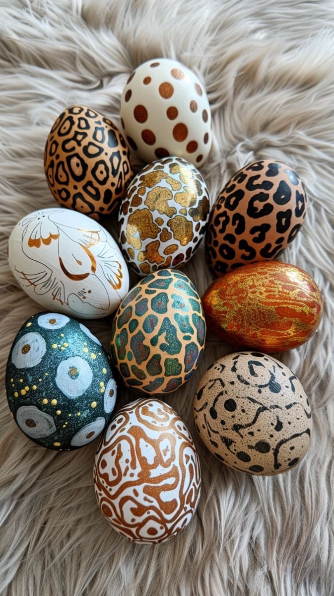 صور بيض شم النسيم الملون