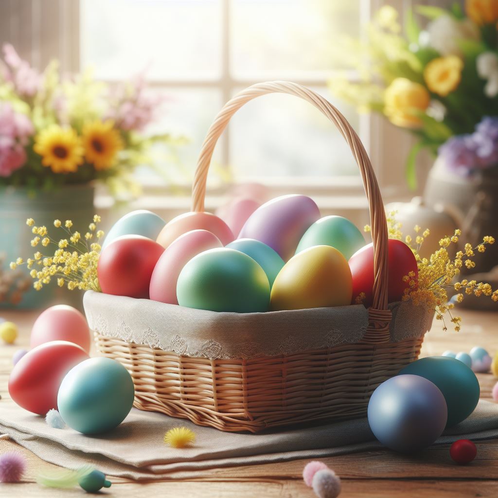 طرق تلوين البيض بالألوان الطبيعية