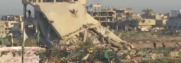 موقع تسليم الأسرى في خان يونس