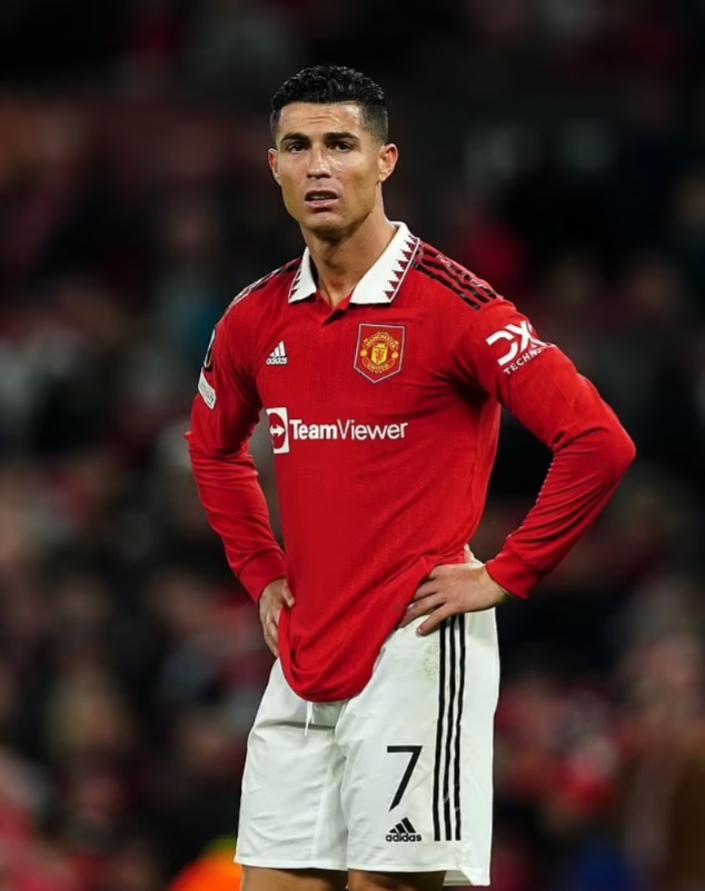 لاعب كرة القدم البرتغالي كريستيانو رونالدو&nbsp;