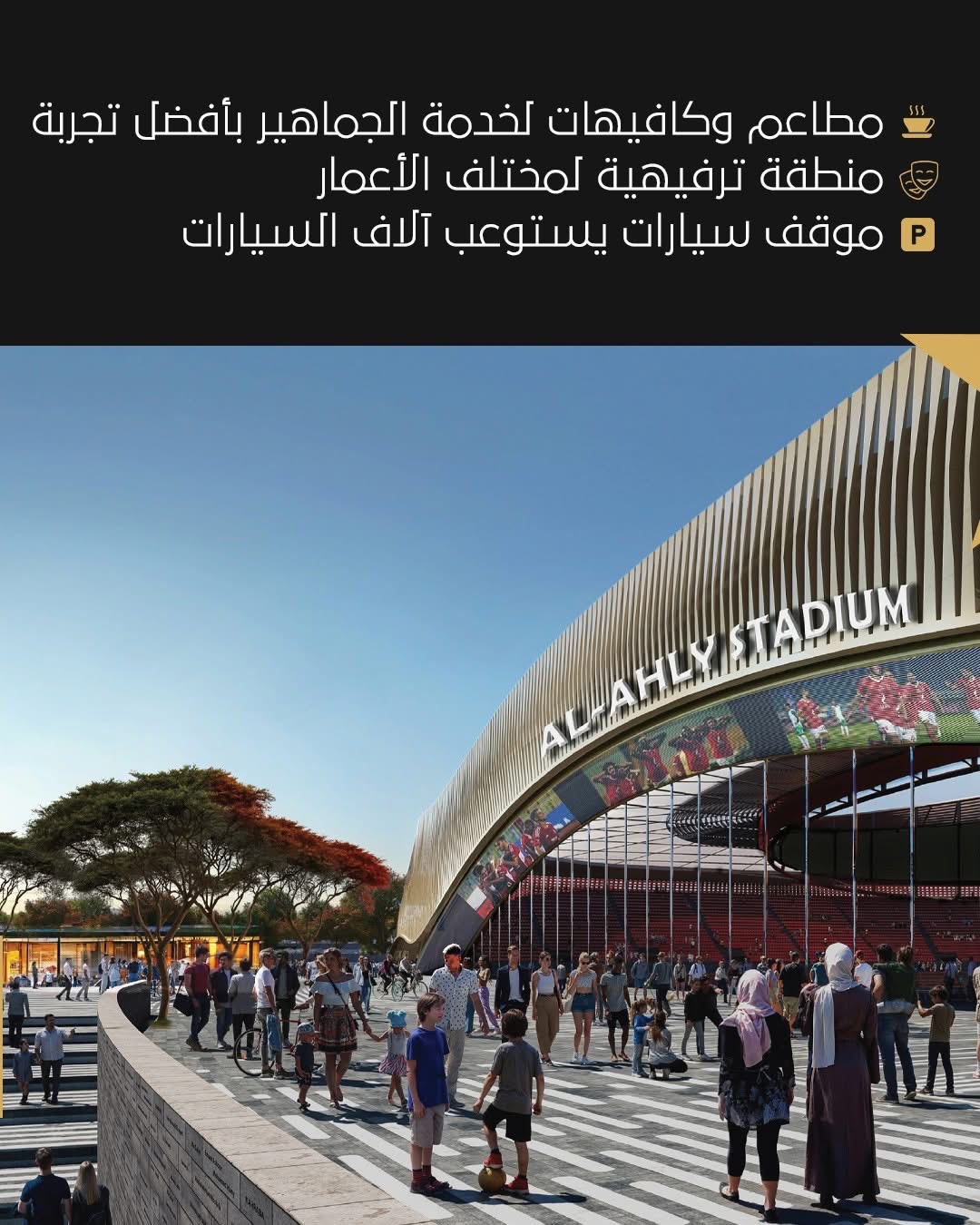 استاد الأهلي الجديد