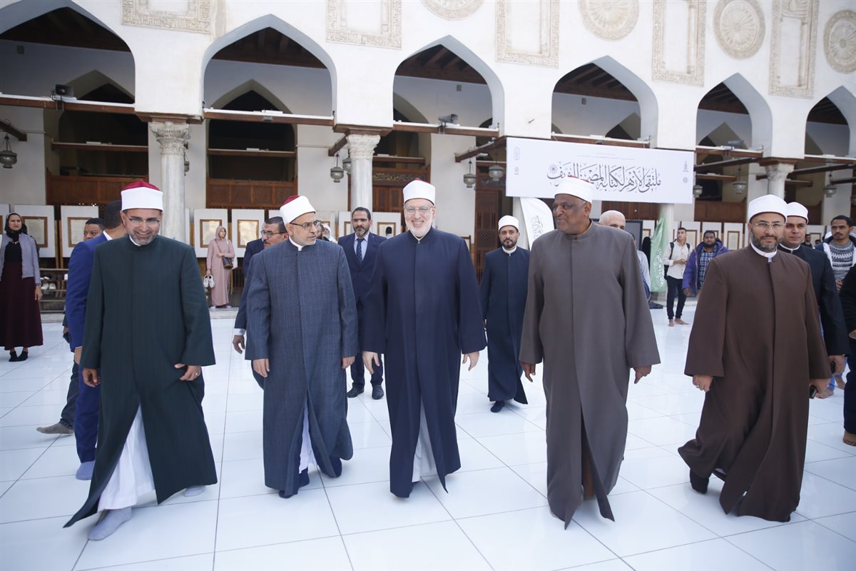 وكيل الأزهر يفتتح ملتقى الخط العربي والزخرفة الإسلامية&nbsp;