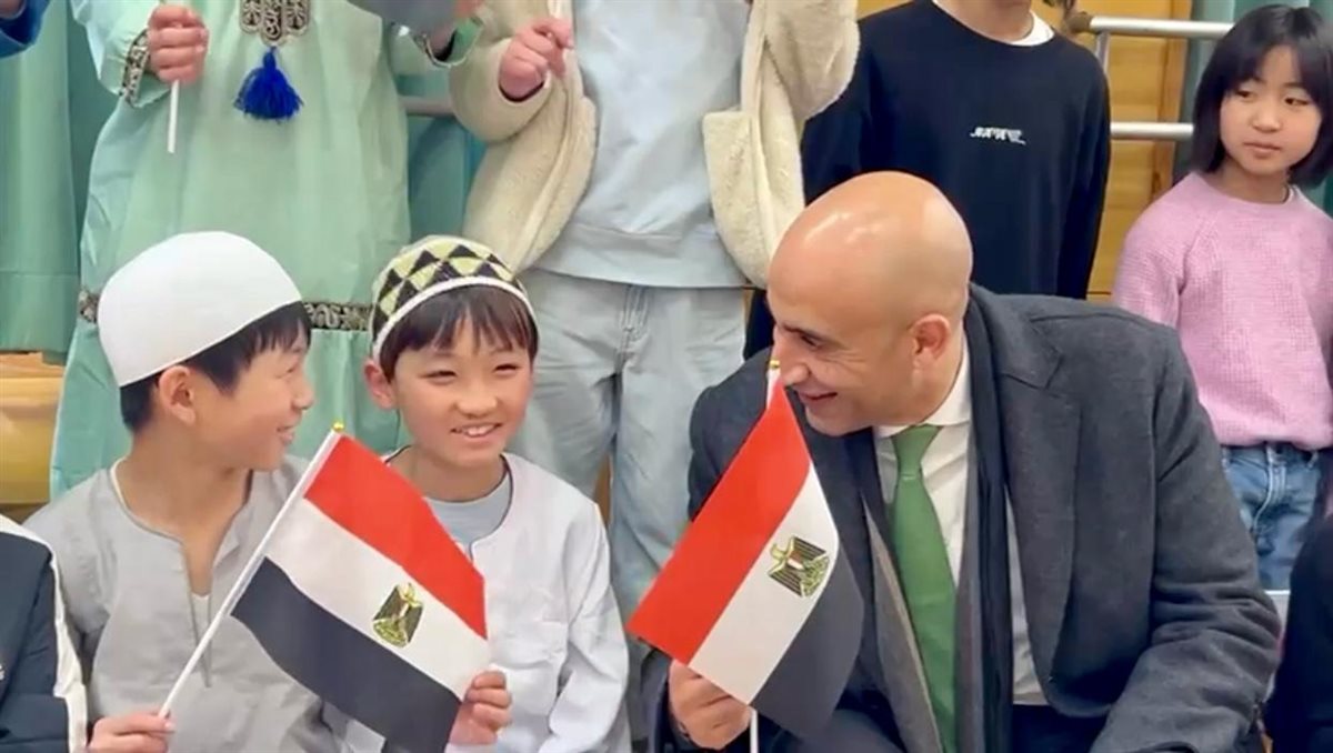 جانب من الزيارة&nbsp;