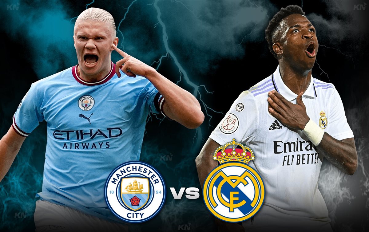 مباراة ريال مدريد ومانشستر سيتي في دوري أبطال أوروبا