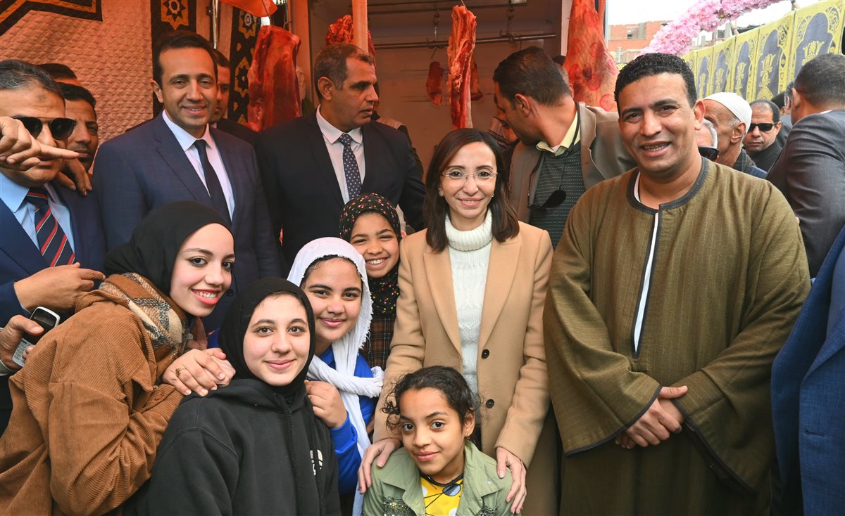 محافظة البحيرة خلال افتتاح المنفذ الثاني لجهاز