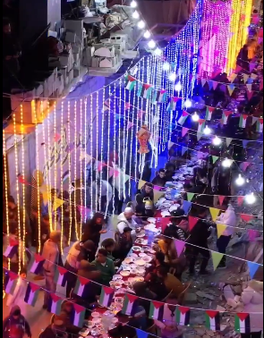 سحور جماعي في جنوب غزة&nbsp;
