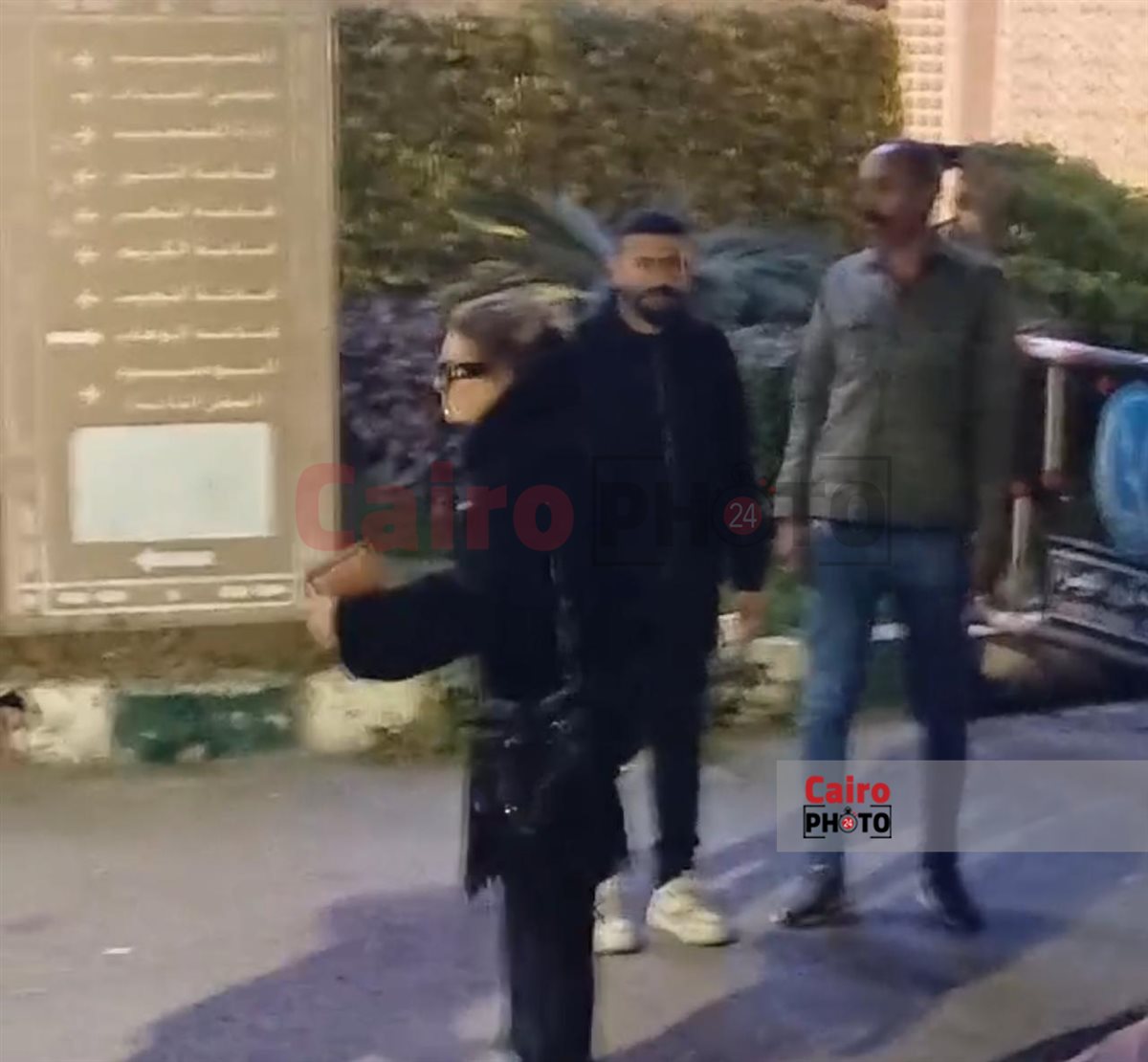 نجوم الفن في عزاء والدة &nbsp;باسم سمرة