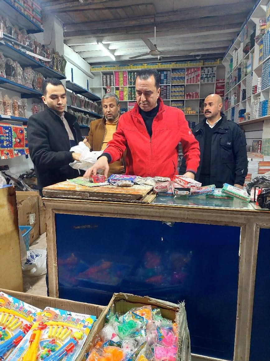 ضبط ألعاب نارية في المنوفية