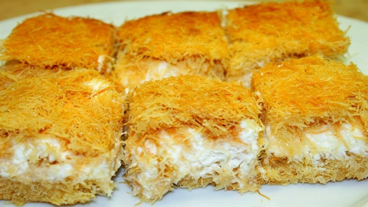 طريقة عمل الكنافة بالمهلبية