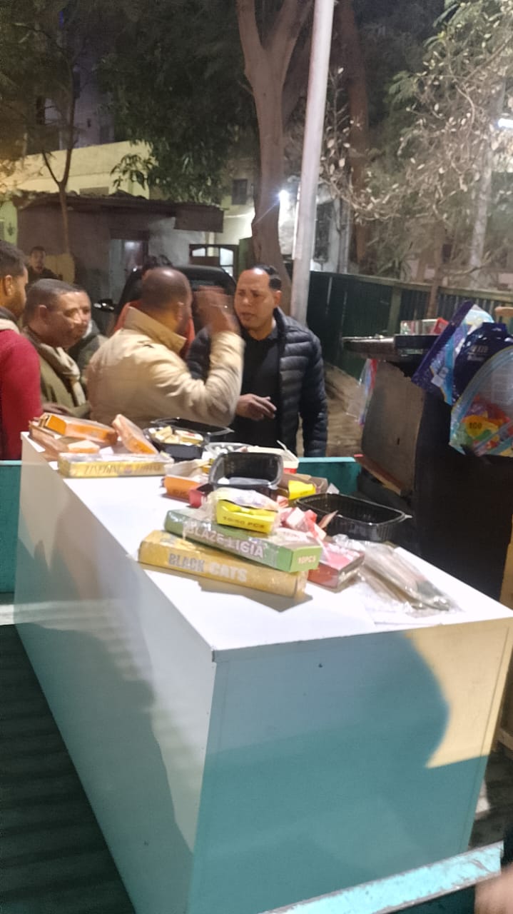 حملات منع بيع ومصادرة الالعاب النارية