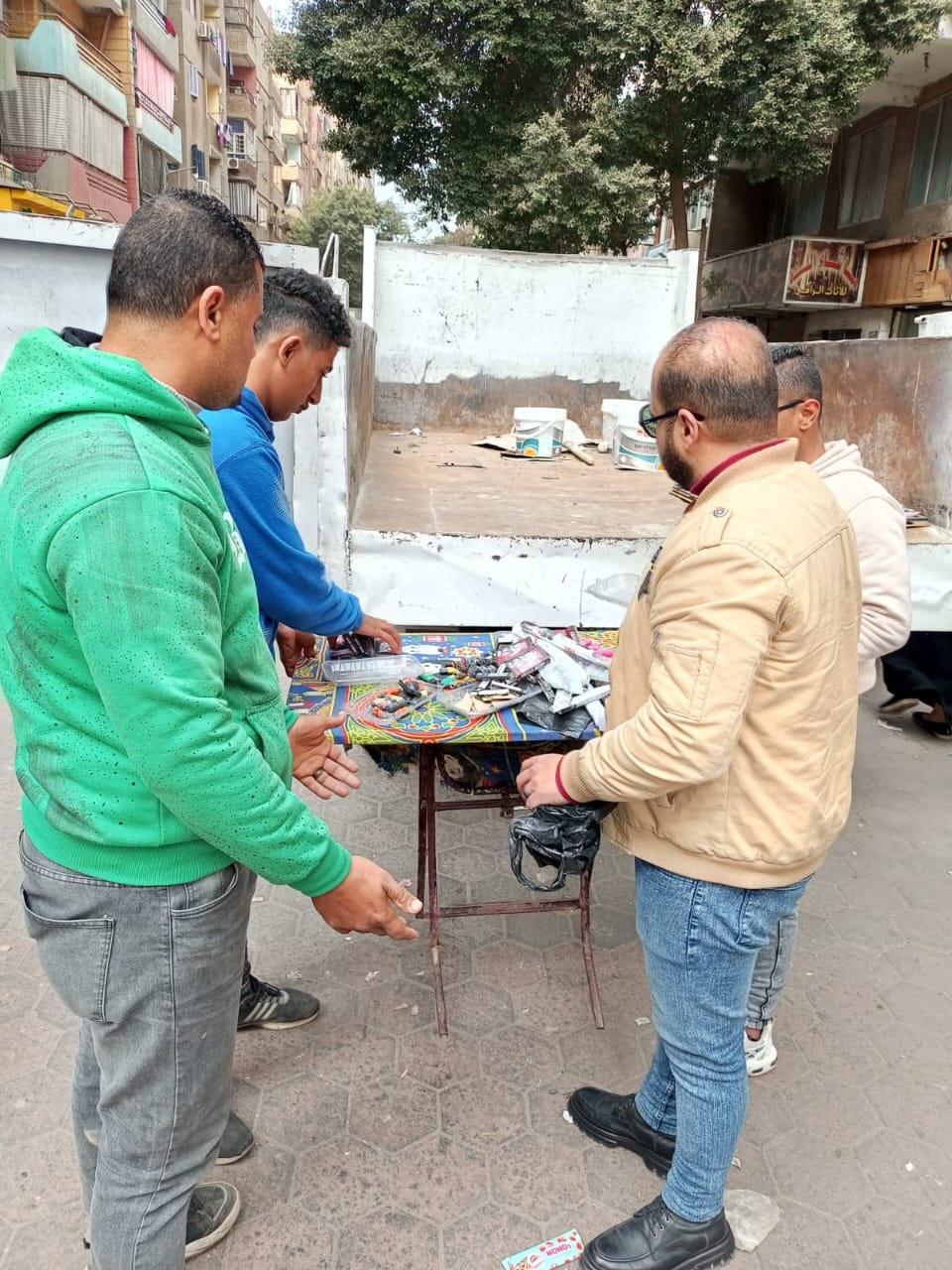 حملات منع بيع ومصادرة الالعاب النارية