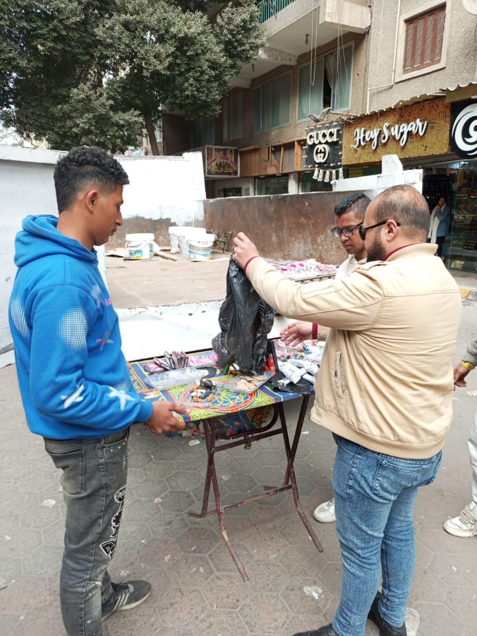 حملات منع بيع ومصادرة الالعاب النارية