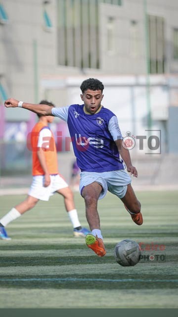 &nbsp;اللاعب آدم حسن يحيى ناشئ نادي المصرية للاتصالات