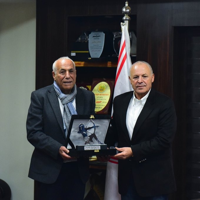 Zamalek congratulates Hani Abu Raida on his election as President of the North African Union 