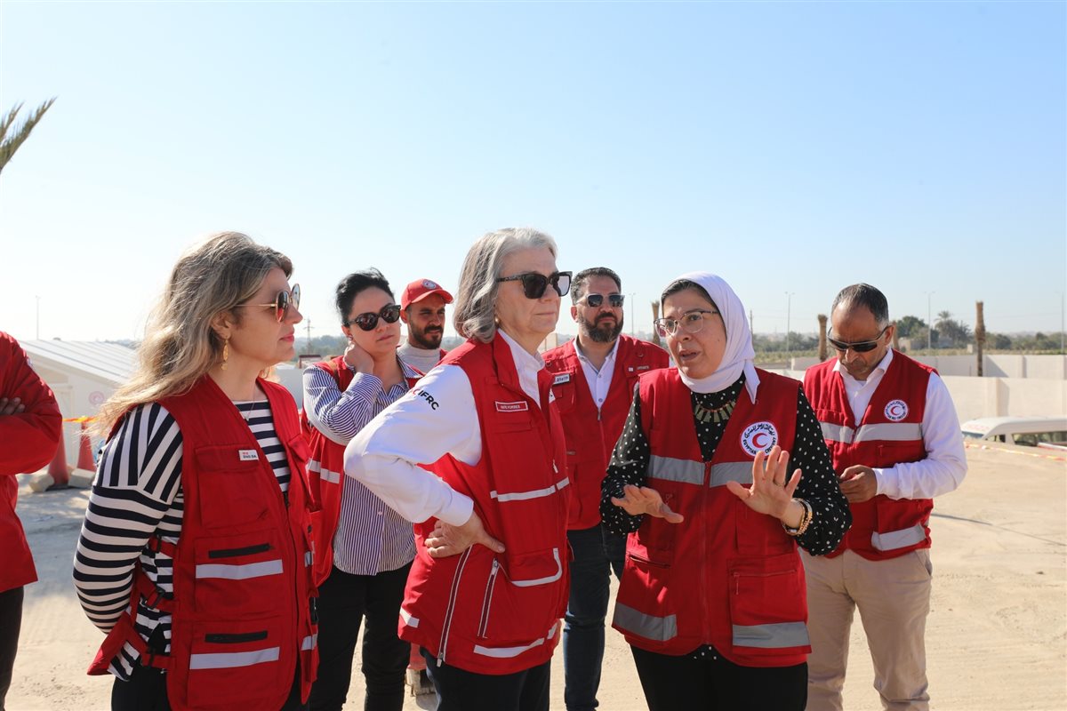 جانب من الزيارة