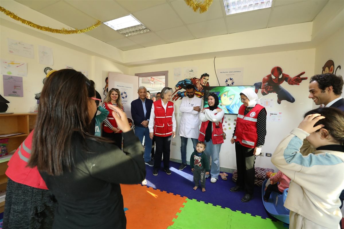 جانب من الزيارة