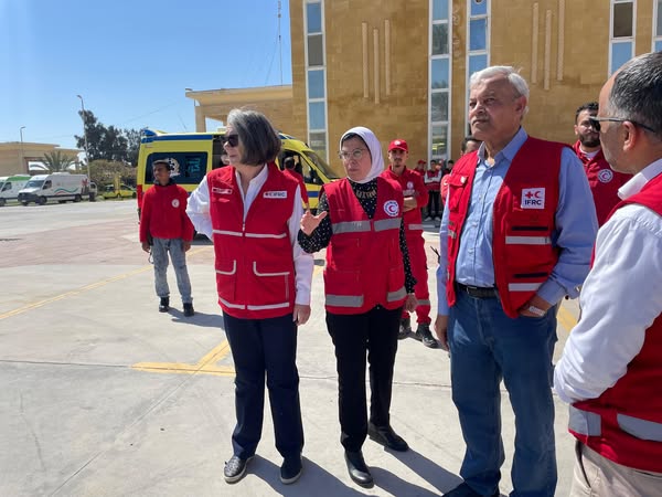 جانب من الزيارة