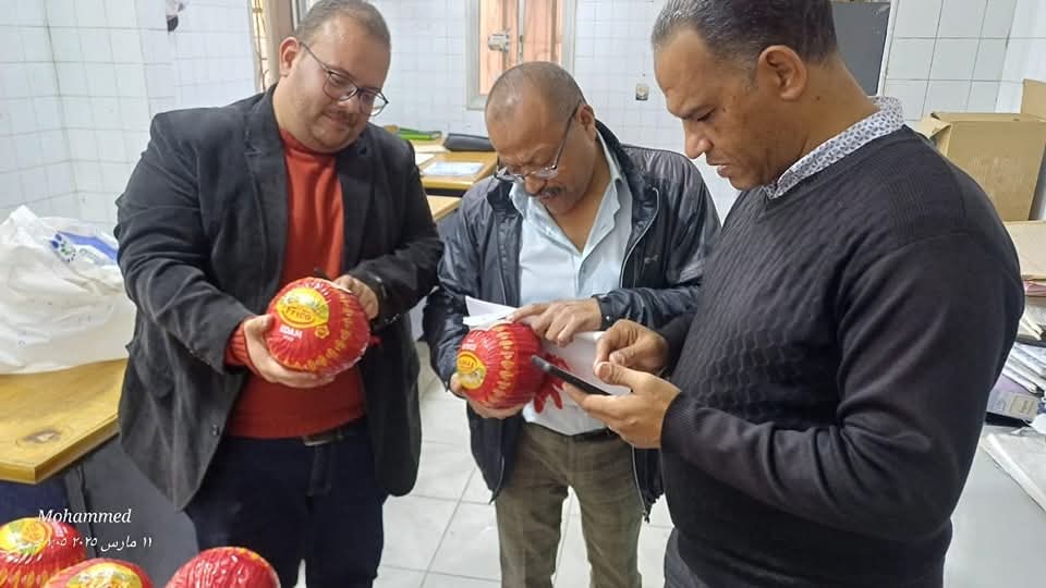 مضبوطات حملة صحة بورسعيد 